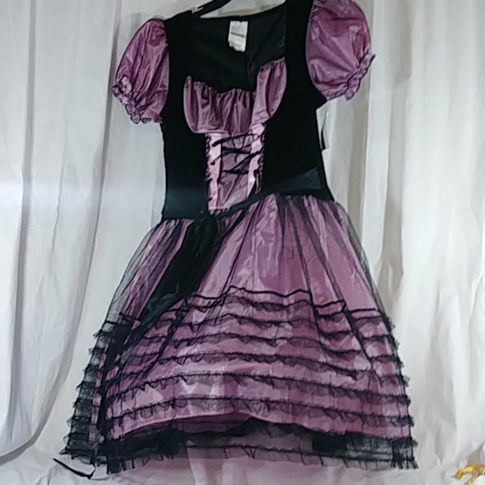 Naughty Wicked Bo Peep Adult One Sz Dress Costume